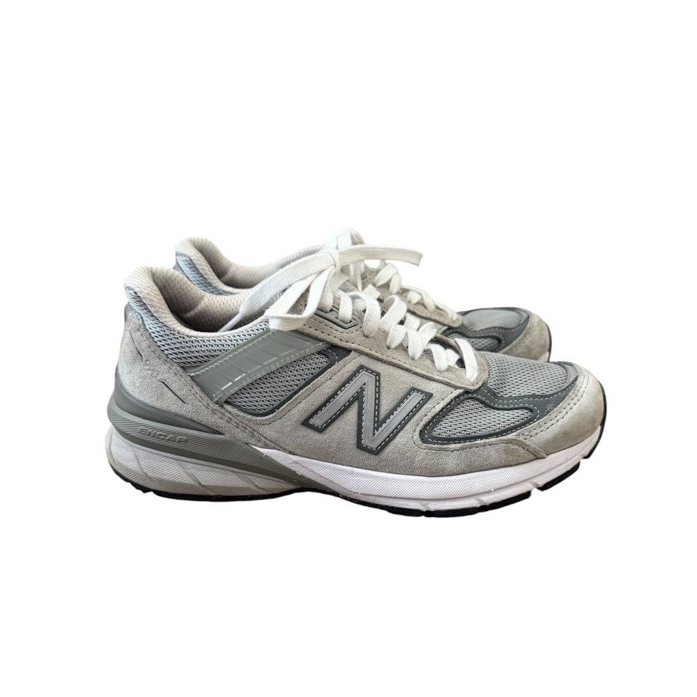 New Balance 990v6 Grey Sneakers Womens Sz 6 W990GL5 Teddy Style Core Running USA
